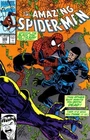 AMAZING SPIDER-MAN #349 F, Dr. Doom, Direct, Marvel Comics 1991 Stock Image