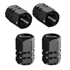 4 Pieces For Ford EDGE Black Tire Valve Stem Caps Car Tires Air Caps