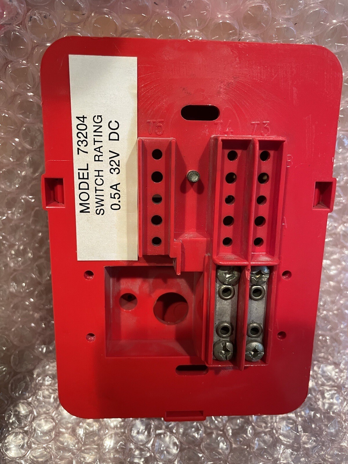 MIRTONE 73204 Vintage FIRE ALARM PULL STATION. Missing Glass Rod