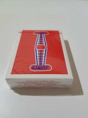 Modern Feel Jerry's Nuggets (2019 1st Edition Red) Playing Cards- Kick Starter