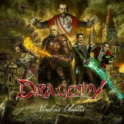 DRAGONY - Viribus Unitis CD Digipak 2021 + signed photo+sticker Symphonic Metal - Bild 1 von 2