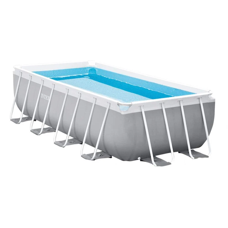 Intex Komplettset Prism Frame Pool 400x200x100cm + Filterpumpe Schwimmbecken - Bild 2 von 4
