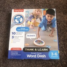 Fisher Price Think and Learn Smart Scan Word and Dash   Brand New