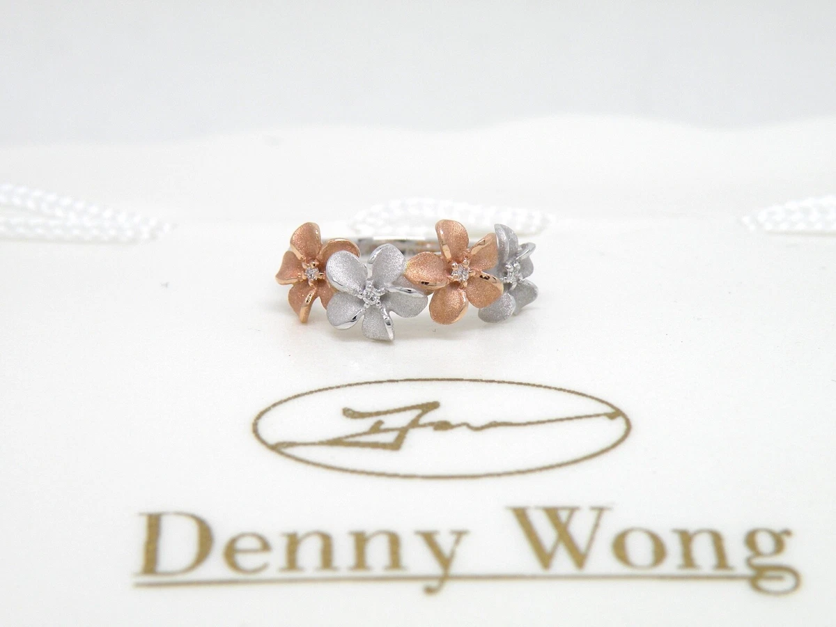 Denny wong plumeria sale ring