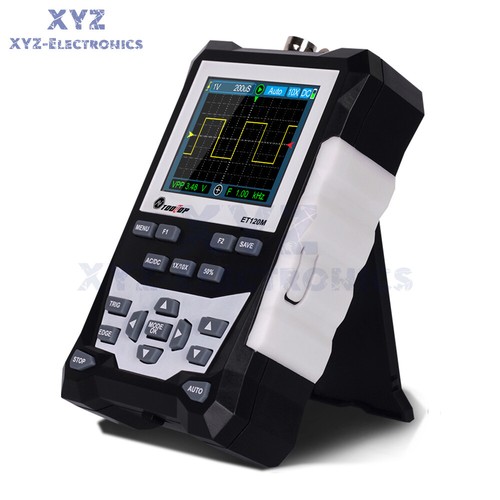 ET120M Handheld LCD Color Analog Oscilloscope 500MS/s Sampling 120MHz Bandwidth - Picture 4 of 20