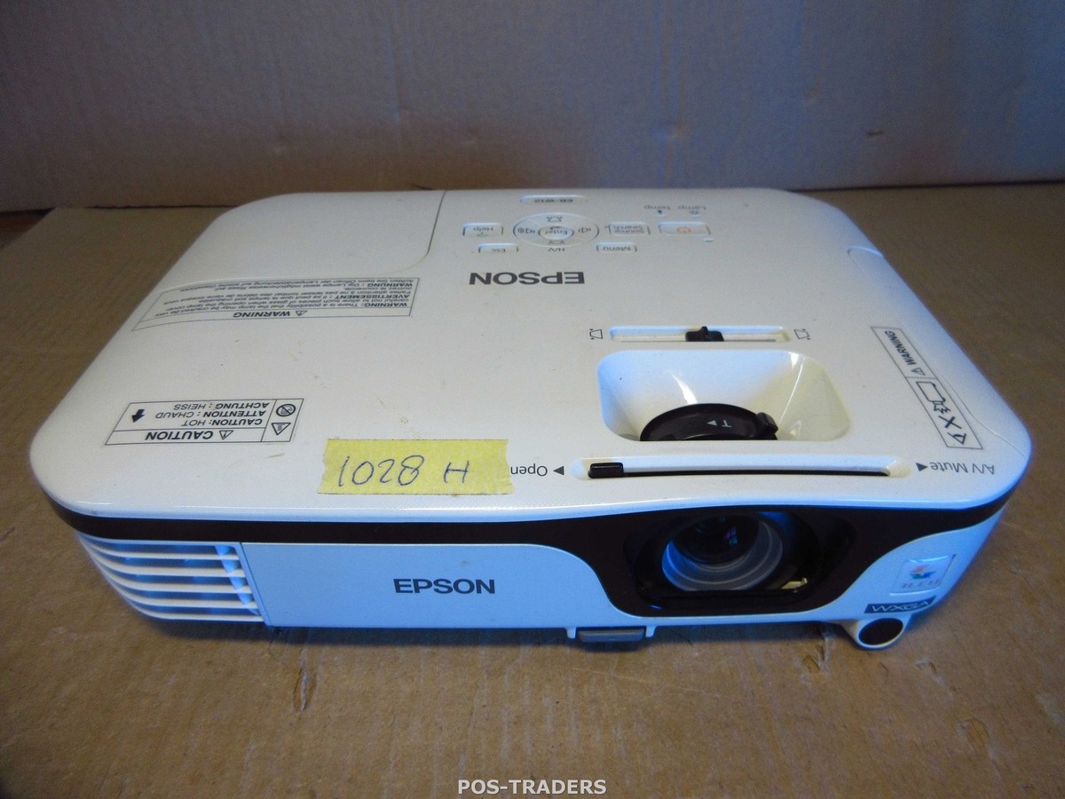 EPSON WXGA EB-W12 プロジェクター 本体(1) Epson EB-W12 Projector Beamer WXGA 2800 LUMENS HDMI 3LCD- No