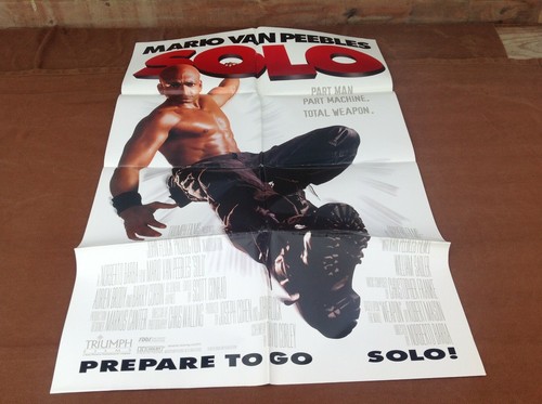 1996 Solo Original Movie House Full Sheet Poster 