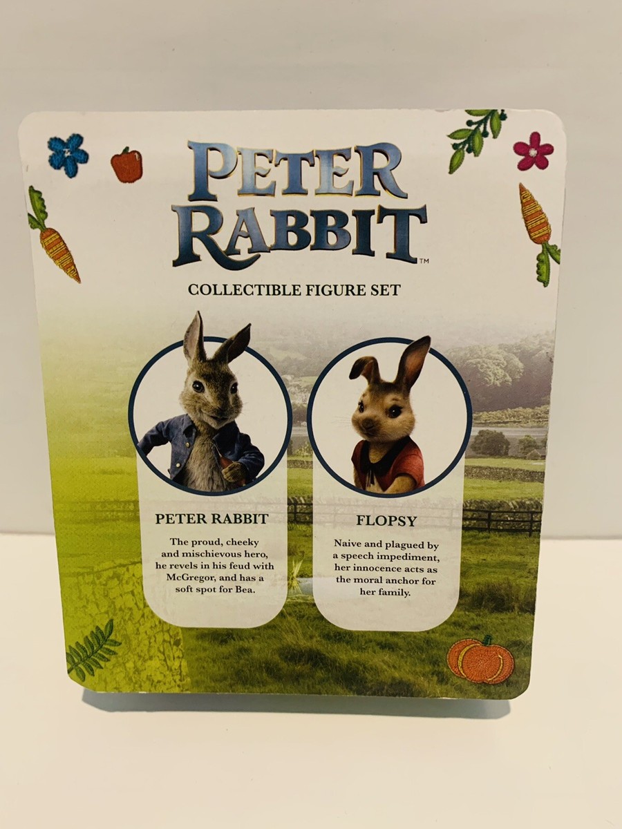 Peter Rabbit Movie - Collectible Figure Set - 2 pack- Peter Rabbit