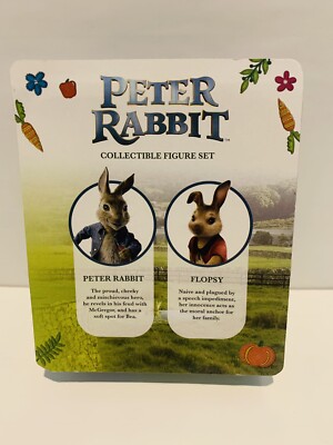 Peter Rabbit Movie - Collectible Figure Set - 2 pack- Peter Rabbit