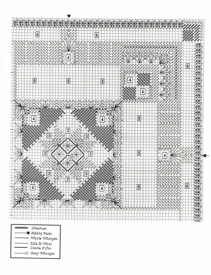 Centerific 1 Counted Cross Stitch Pattern By Stitching Addiction - Image 2 of 2