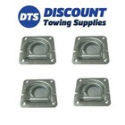 Heavy Duty Trailer Industrial recessed Eye Lashing Tie Down Points 100x95mm x 4