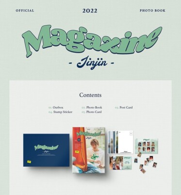 JINJIN (ASTRO) - JINJIN 2022 OFFICIAL PHOTO BOOK [MAGAZINE] K-Pop