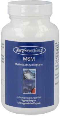 Allergy Research Group MSM Methylsulfonylmethane-150 Kapseln (306,91 EUR/kg)
