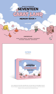 SEVENTEEN 2023 7TH FAN MEETING SEVENTEEN in CARAT LAND MEMORY BOOK
