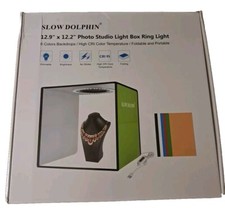 LIGHT BOX PULUZ 25cm FOLDABLE LED RING LIGHT STUDIO PHOTO STUDIO RING LIGHT NEW