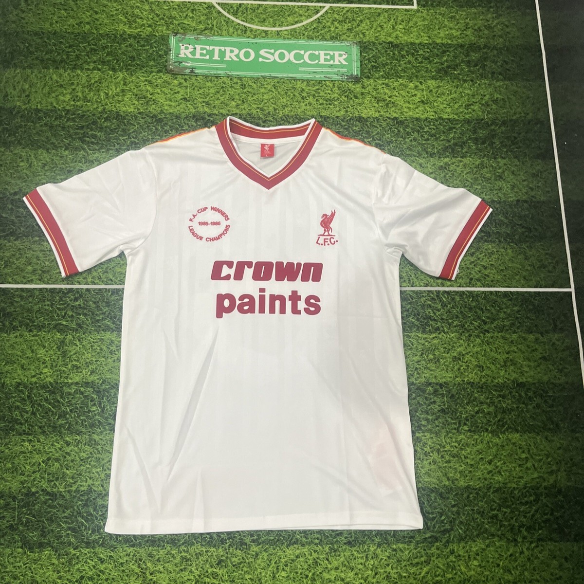 Liverpool FC 85-86 Away Retro Jersey | eBay