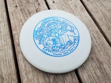 Innova Ontario DX Roc 180g White Disc Golf Midrange Driver OOP RARE Penned