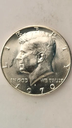 1970-D United States, Uncirculated Kennedy Half Dollar