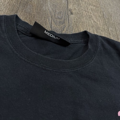 CALL ME 917 NINE ONE SEVEN BOOGIE POCKET SKATE TEE SHIRT BLACK PINK MENS M - Bild 5 von 5