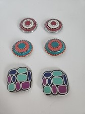 Lindsay Phillips Interchangeable Shoe Snaps Lot of 3 Pairs