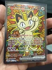 Pokémon TCG Meowth EX 121/088 Special Illustration Rare Perfect Order SIR-NM