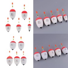 10 Pieces EVA Foam Floats Luminous Fishing Floats Bobber Sea