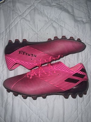 Adidas Nemeziz 19.1 AG Shock Pink Soccer Cleats Size 8 US