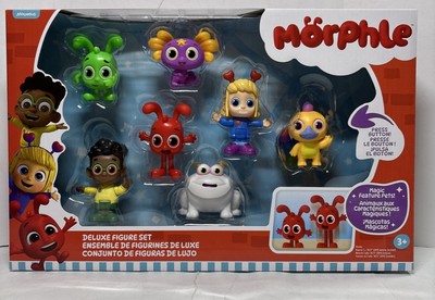 MORPHLE DELUXE FIGURE SET Mila Jordie Animi Chroma Gobblefrog Orphle 2024 New!
