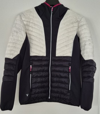 neuwertige ,Damen Sportjacke Primaloft CMP Gr. 40/M Schwarz/Weiß