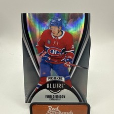 2025-26 UD Allure Hockey Ivan Demidov RC Black Rainbow SP #110