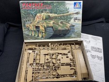 Italeri 1/35 Scale Panther AUSF.A German Standard Tank 270 Open Box