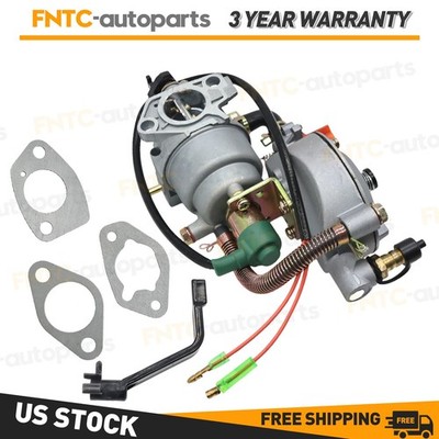 LPG Conversion Kit For Honda GX390 188F 5.5KW Manual Choke Dual Fuel Carburetor