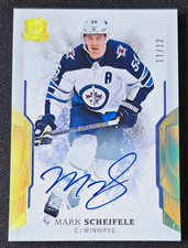 2017-18 Upper Deck The Cup Mark Scheifele GOLD FOIL AUTO /12 Winnipeg Jets SP