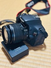 Canon EOS Kiss X5 DSLR Camera  EF-S 18-55mm Lens, Charger Used From Japan