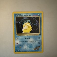 ポケモンカード Sabrina's Psyduck 50 HP Sabrina's Psyduck Pokemon Gym Challenge Scratch HP 50 099/132