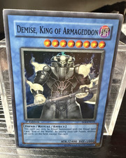 yugioh demise king of armageddon deck Yu-Gi-Oh! - Demise, Supreme - OP08-EN005 - Super Rare - Unlimited Edition may be 1st or Unlimited Edition Demise, King of Armageddon -