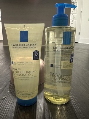 La Roche-Posay Lipikar Gentle Foaming Cleansing Oil 13.52oz Set