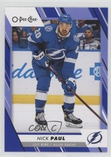 2023-24 O-Pee-Chee Blue Border Nick Paul #343 18n9