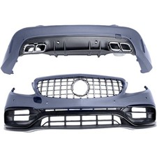 Sto&szlig;stange vorne f&uuml;r Mercedes-Benz C-Klasse W205 AMG-Optik Sportpaket 13-21 kein