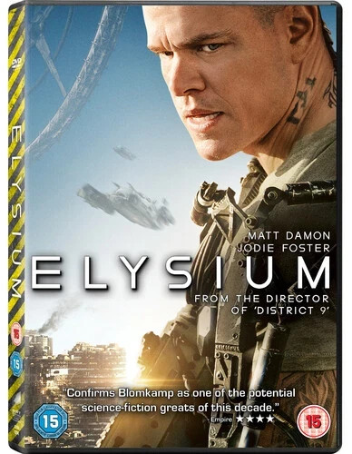 Elysium DVD (2016) Matt Damon - New & Sealed