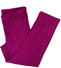 90 Degree by Reflex Women's Magenta Leggings Plus Size 3X