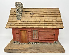 Handmade Birdhouse Nesting Box Enchanted Woods Made In USA Charming Yard Decor