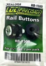 LOC Precision Rail Buttons Series 1500 -For 1 1/2" Rail, 2 per pack