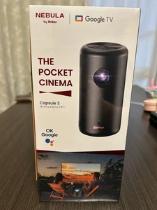 Nebula Capsule 3 Dolby Android TV Home Smart Mini Projector 1080P Japan NEW