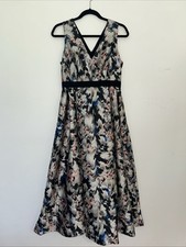 LK Bennett Dr Juana Abstract Multicolor Gown ...