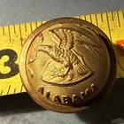 Post  Civil War 💥 🇺🇸 💣 Alabama Staff Coat Button