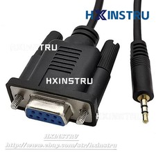 DB9 RS232 Radio Cable 9 Pin Female to 2.5mm Male Jack Adapter Cord Converter