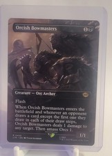 NM Orcish Bowmasters Rare Creature #433 [Borderless, Universes Beyond, Regular]