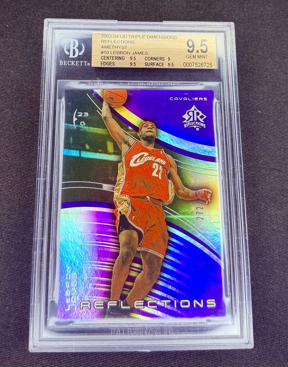 LeBron James Grade 9.5 Basketball Rookie Sports Trading Cards