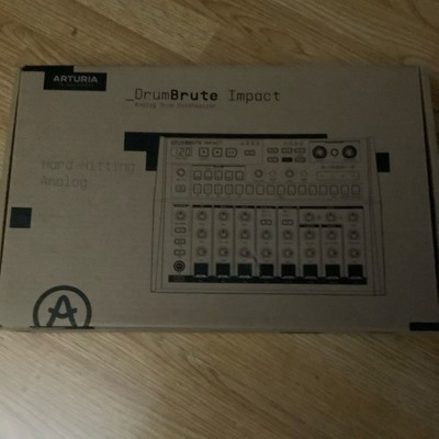 Arturia DrumBrute Impact Analog Drum Machine Synthesizer, 16 Keys